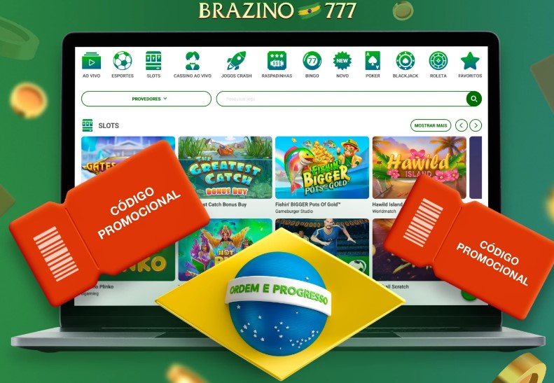 Como fazer uma aposta com o código promocional do Brazino777